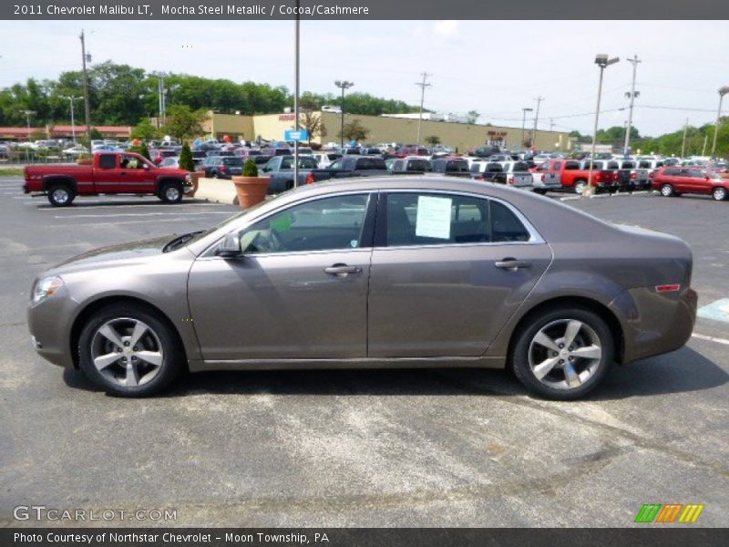 Mocha Steel Metallic / Cocoa/Cashmere 2011 Chevrolet Malibu LT