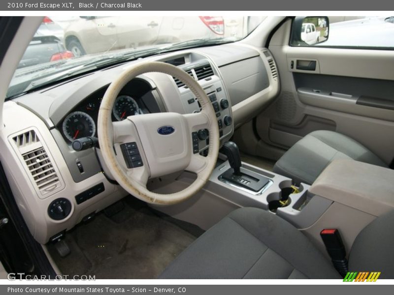 Black / Charcoal Black 2010 Ford Escape XLT