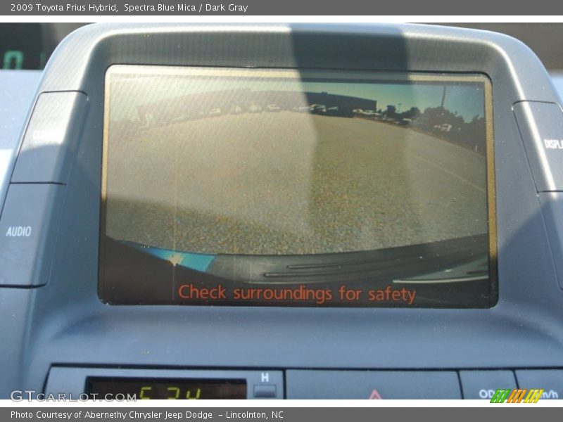 Spectra Blue Mica / Dark Gray 2009 Toyota Prius Hybrid