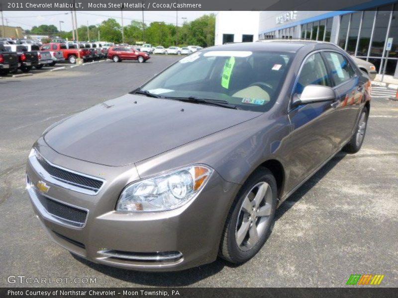 Mocha Steel Metallic / Cocoa/Cashmere 2011 Chevrolet Malibu LT