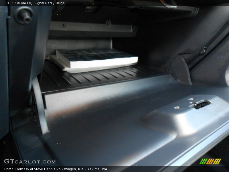 Signal Red / Beige 2012 Kia Rio LX
