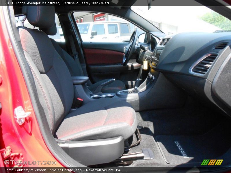 Redline 2 Pearl / Black/Red 2011 Dodge Avenger Mainstreet