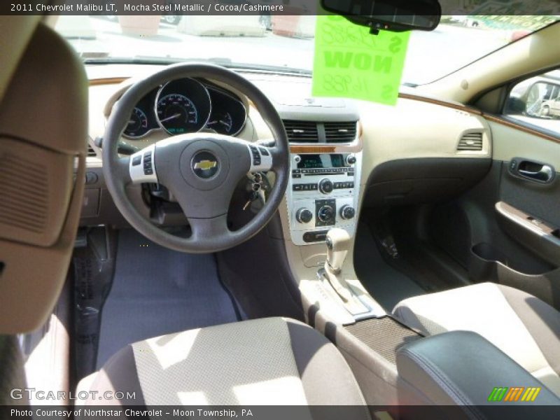 Mocha Steel Metallic / Cocoa/Cashmere 2011 Chevrolet Malibu LT