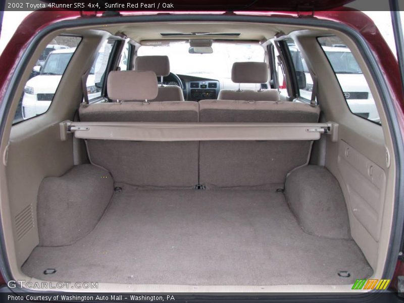 Sunfire Red Pearl / Oak 2002 Toyota 4Runner SR5 4x4