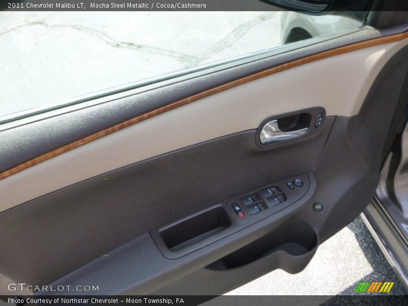 Mocha Steel Metallic / Cocoa/Cashmere 2011 Chevrolet Malibu LT