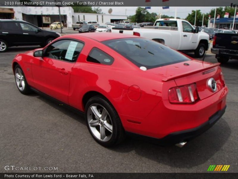 Torch Red / Charcoal Black 2010 Ford Mustang GT Premium Coupe