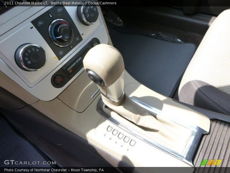 Mocha Steel Metallic / Cocoa/Cashmere 2011 Chevrolet Malibu LT