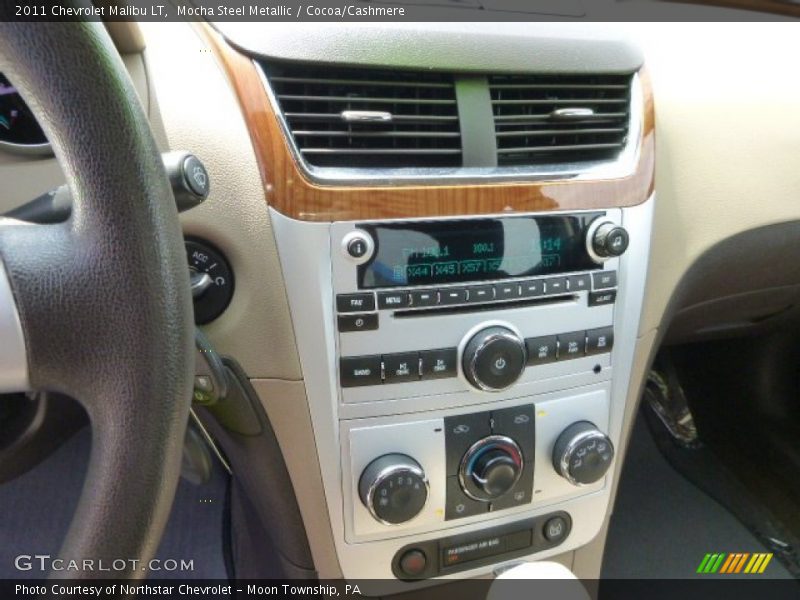Mocha Steel Metallic / Cocoa/Cashmere 2011 Chevrolet Malibu LT