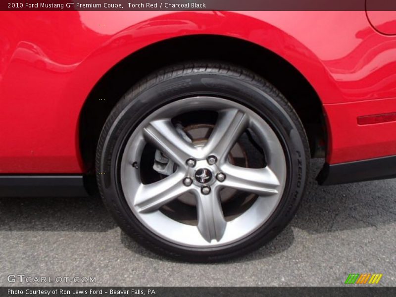 Torch Red / Charcoal Black 2010 Ford Mustang GT Premium Coupe