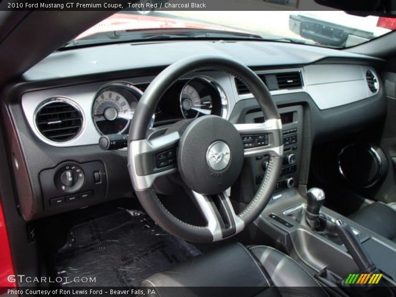 Torch Red / Charcoal Black 2010 Ford Mustang GT Premium Coupe
