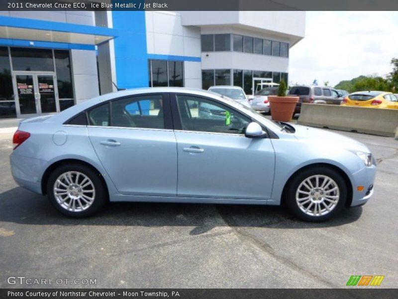 Ice Blue Metallic / Jet Black 2011 Chevrolet Cruze ECO