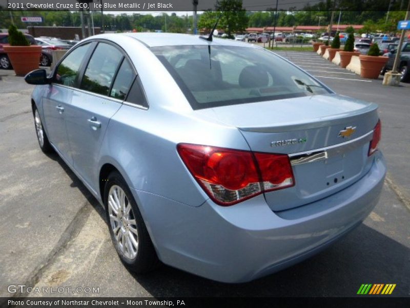 Ice Blue Metallic / Jet Black 2011 Chevrolet Cruze ECO