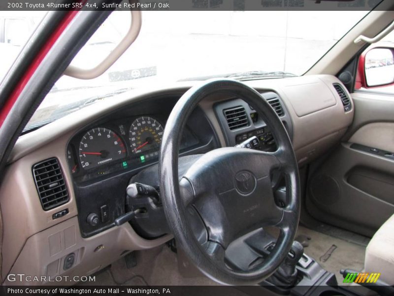 Sunfire Red Pearl / Oak 2002 Toyota 4Runner SR5 4x4