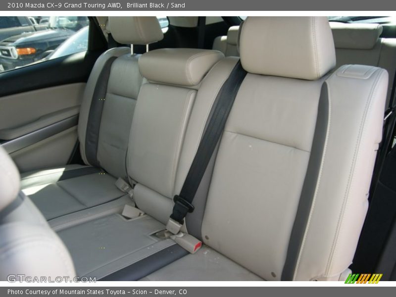 Brilliant Black / Sand 2010 Mazda CX-9 Grand Touring AWD