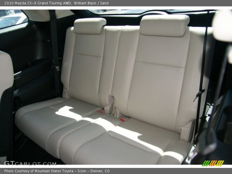 Brilliant Black / Sand 2010 Mazda CX-9 Grand Touring AWD