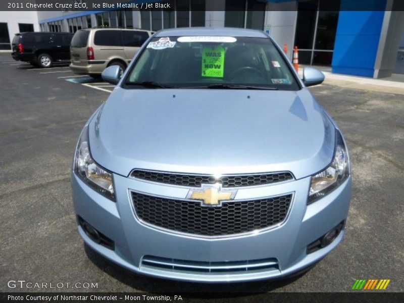 Ice Blue Metallic / Jet Black 2011 Chevrolet Cruze ECO