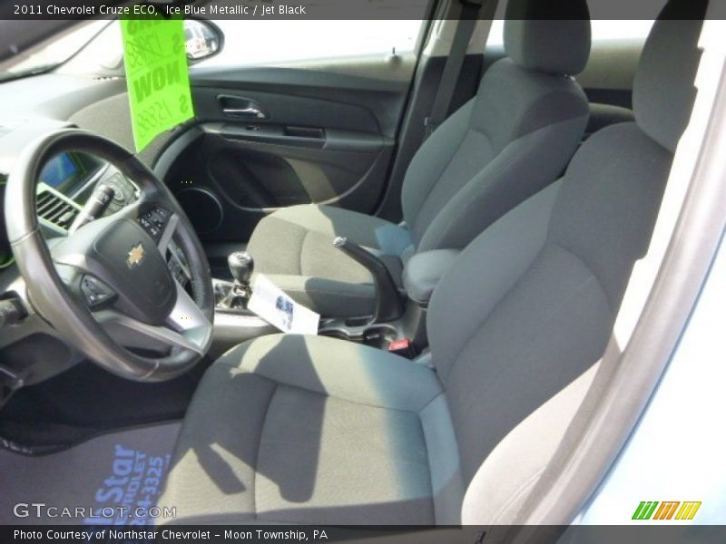 Ice Blue Metallic / Jet Black 2011 Chevrolet Cruze ECO