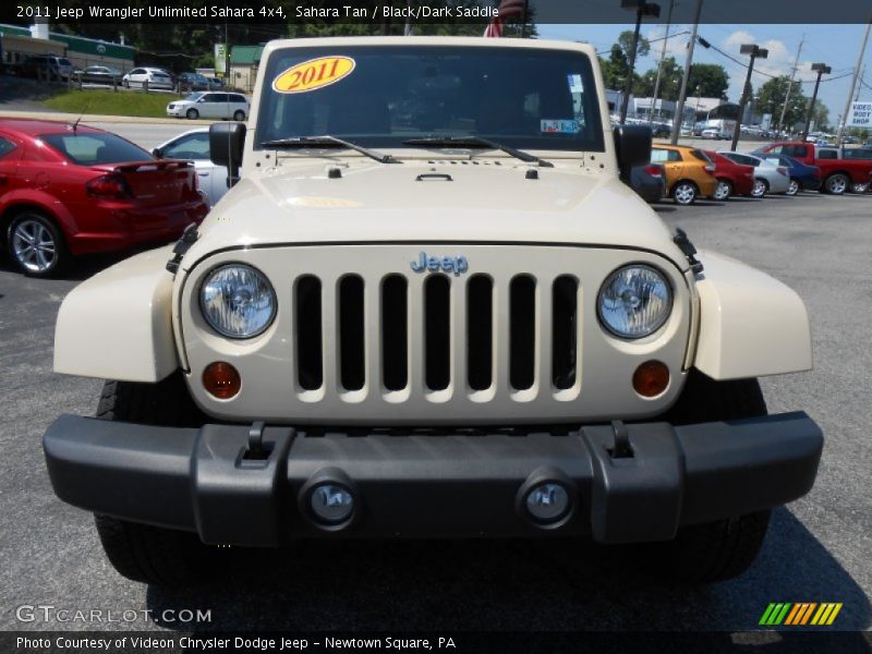 Sahara Tan / Black/Dark Saddle 2011 Jeep Wrangler Unlimited Sahara 4x4