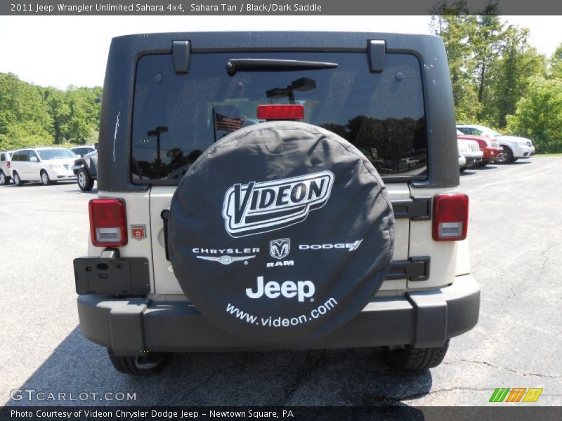 Sahara Tan / Black/Dark Saddle 2011 Jeep Wrangler Unlimited Sahara 4x4