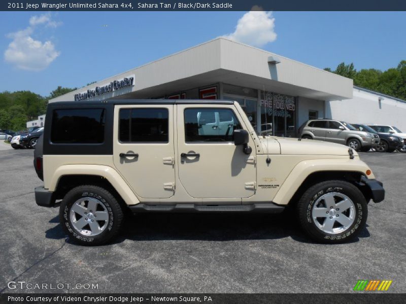 Sahara Tan / Black/Dark Saddle 2011 Jeep Wrangler Unlimited Sahara 4x4