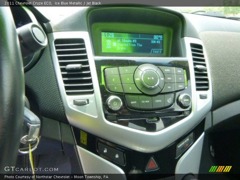 Ice Blue Metallic / Jet Black 2011 Chevrolet Cruze ECO
