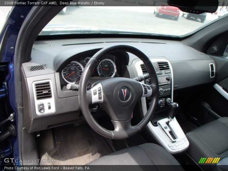 Ebony Interior - 2008 Torrent GXP AWD 