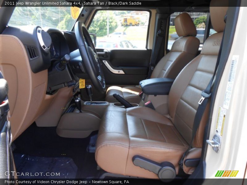 Sahara Tan / Black/Dark Saddle 2011 Jeep Wrangler Unlimited Sahara 4x4