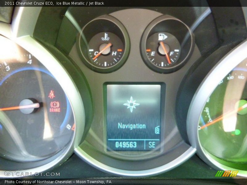 Ice Blue Metallic / Jet Black 2011 Chevrolet Cruze ECO