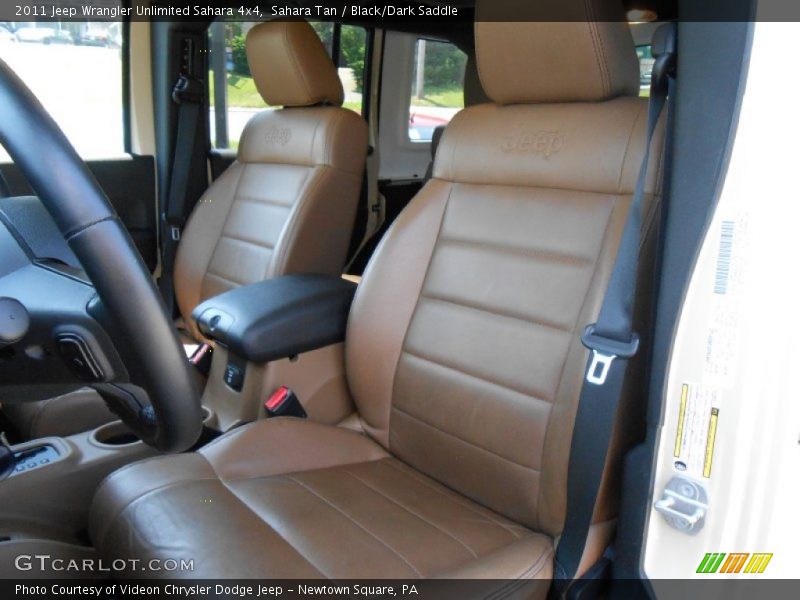 Sahara Tan / Black/Dark Saddle 2011 Jeep Wrangler Unlimited Sahara 4x4