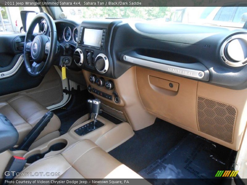 Sahara Tan / Black/Dark Saddle 2011 Jeep Wrangler Unlimited Sahara 4x4