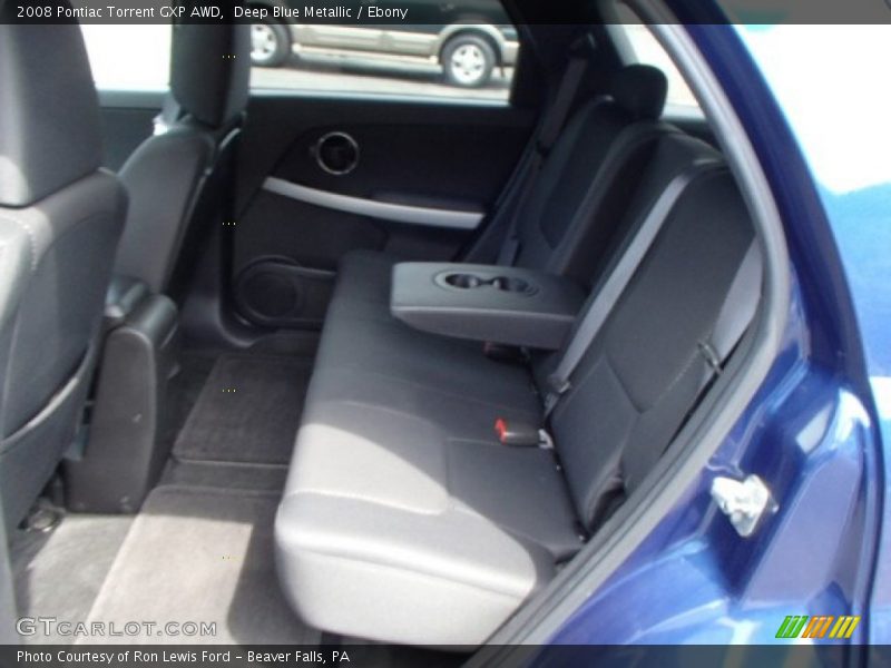 Rear Seat of 2008 Torrent GXP AWD