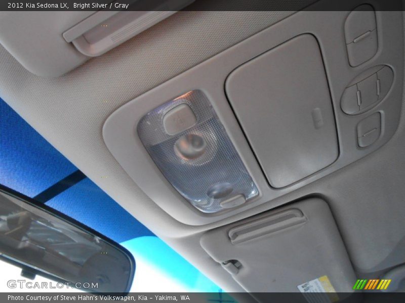 Bright Silver / Gray 2012 Kia Sedona LX