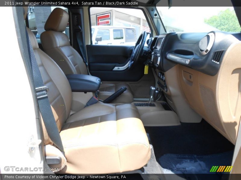 Sahara Tan / Black/Dark Saddle 2011 Jeep Wrangler Unlimited Sahara 4x4