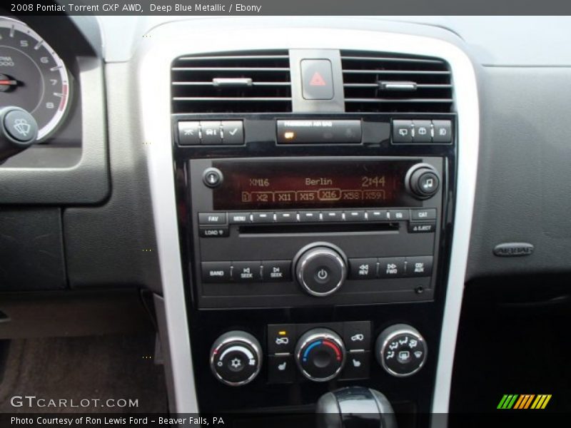 Controls of 2008 Torrent GXP AWD