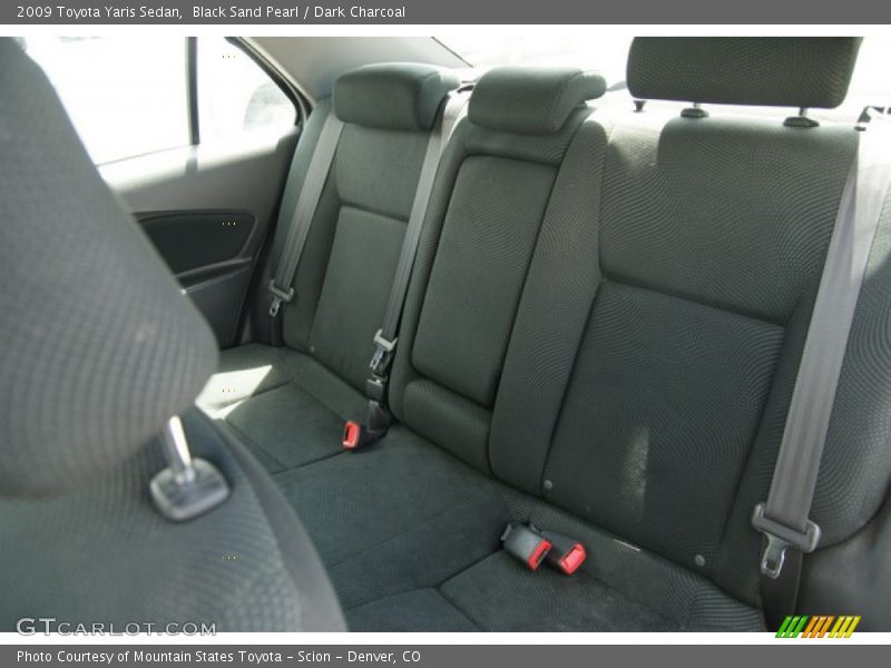 Black Sand Pearl / Dark Charcoal 2009 Toyota Yaris Sedan