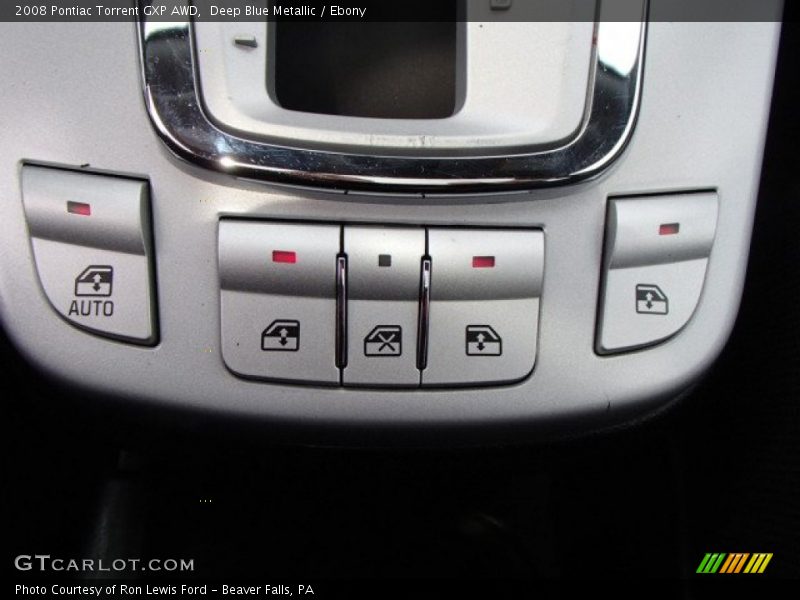 Controls of 2008 Torrent GXP AWD