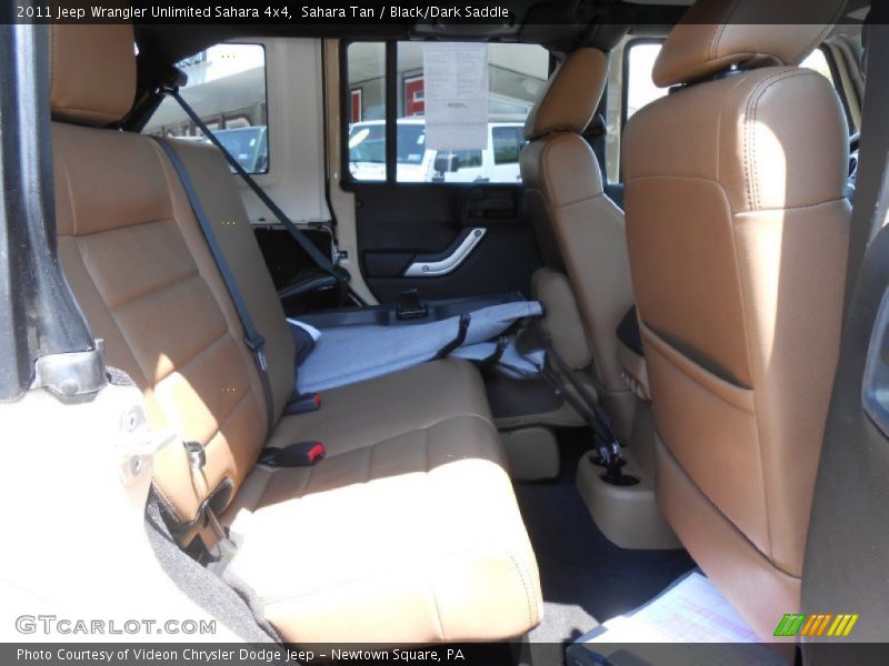 Sahara Tan / Black/Dark Saddle 2011 Jeep Wrangler Unlimited Sahara 4x4