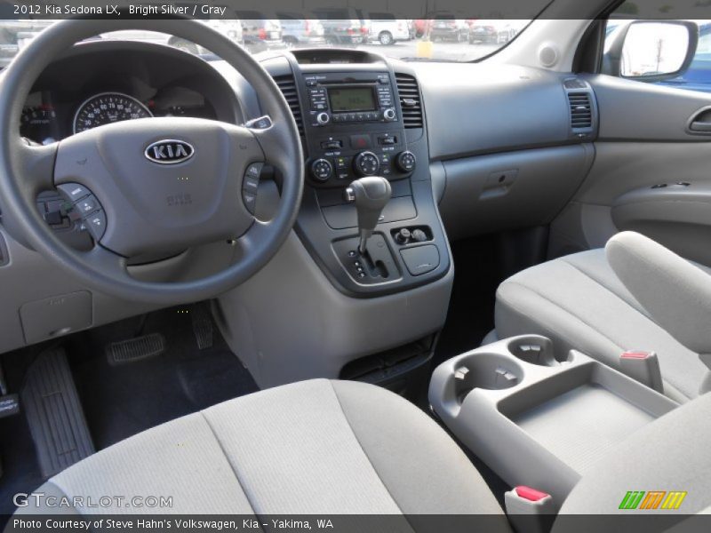 Bright Silver / Gray 2012 Kia Sedona LX