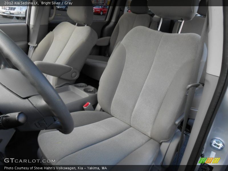 Bright Silver / Gray 2012 Kia Sedona LX
