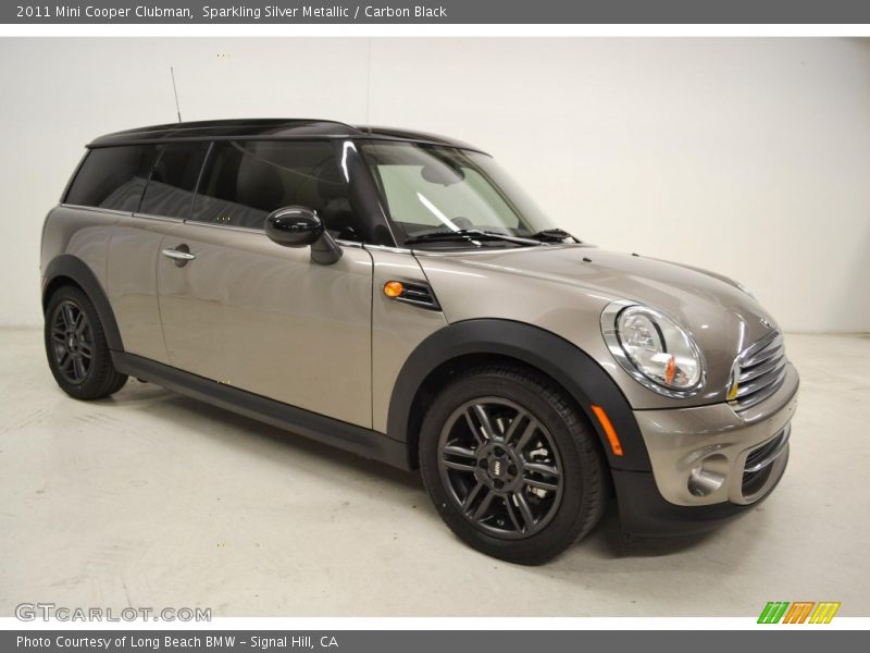 Sparkling Silver Metallic / Carbon Black 2011 Mini Cooper Clubman