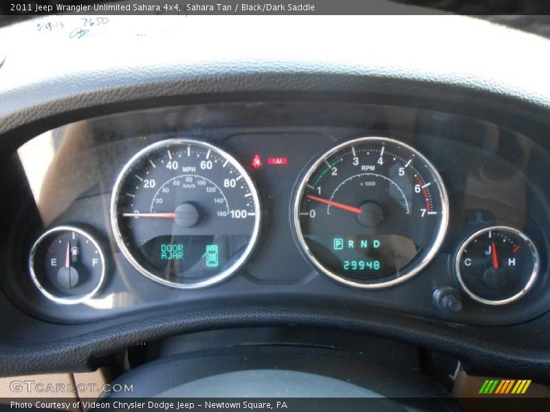 Sahara Tan / Black/Dark Saddle 2011 Jeep Wrangler Unlimited Sahara 4x4