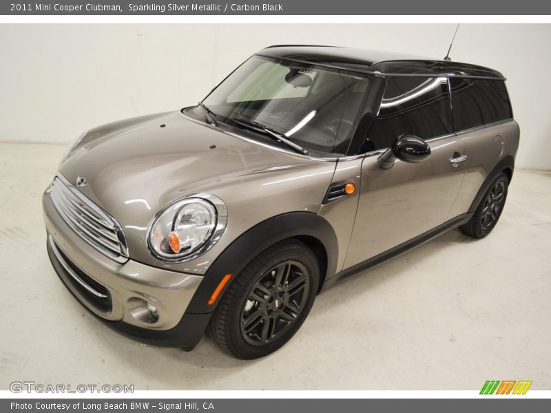 Sparkling Silver Metallic / Carbon Black 2011 Mini Cooper Clubman