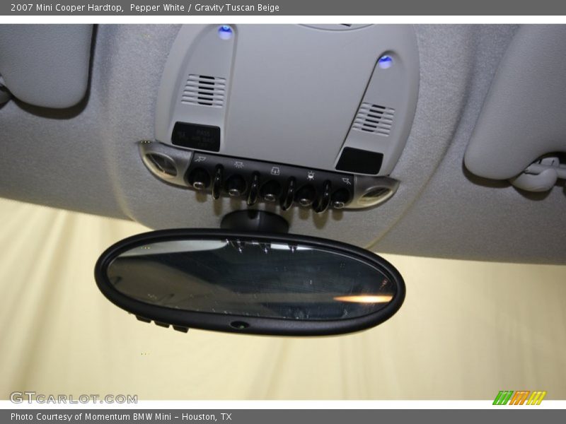 Pepper White / Gravity Tuscan Beige 2007 Mini Cooper Hardtop