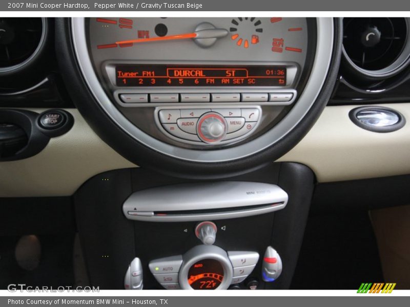 Pepper White / Gravity Tuscan Beige 2007 Mini Cooper Hardtop