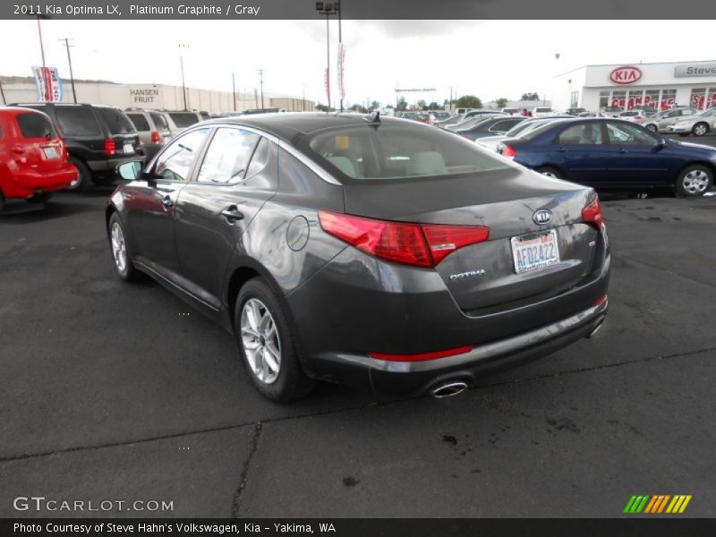 Platinum Graphite / Gray 2011 Kia Optima LX