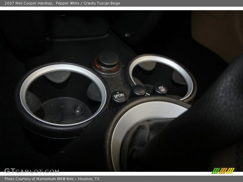 Pepper White / Gravity Tuscan Beige 2007 Mini Cooper Hardtop