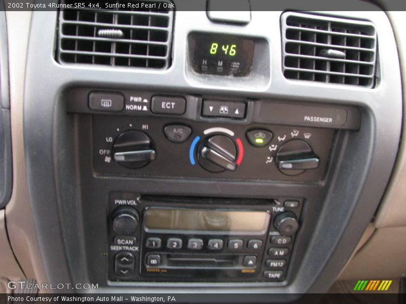 Sunfire Red Pearl / Oak 2002 Toyota 4Runner SR5 4x4