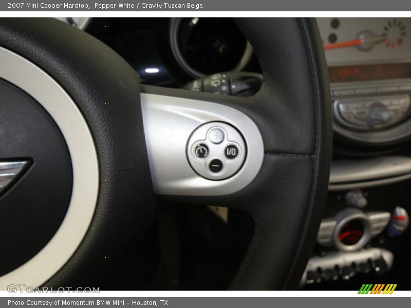 Pepper White / Gravity Tuscan Beige 2007 Mini Cooper Hardtop