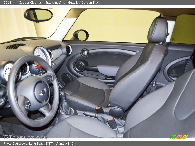Sparkling Silver Metallic / Carbon Black 2011 Mini Cooper Clubman