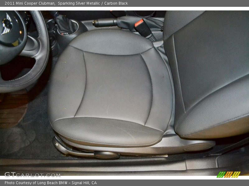 Sparkling Silver Metallic / Carbon Black 2011 Mini Cooper Clubman